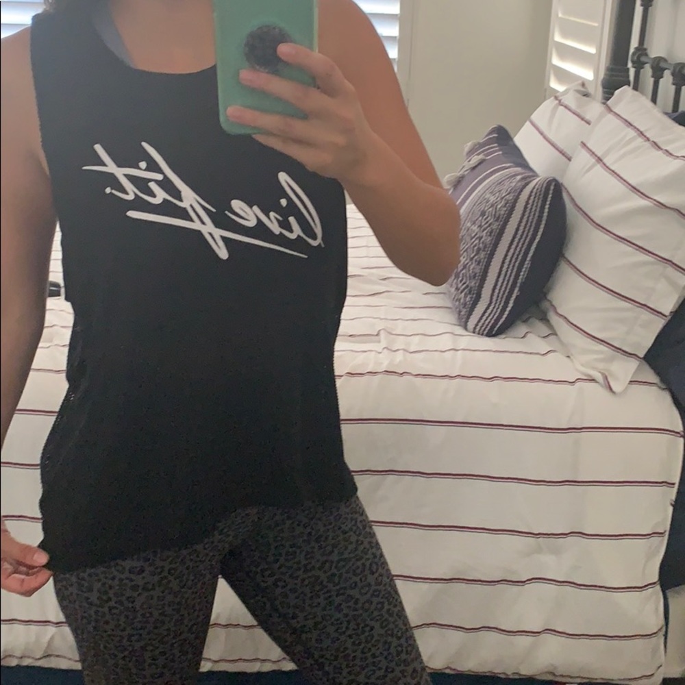 Oversized mesh Live Fit Shirt